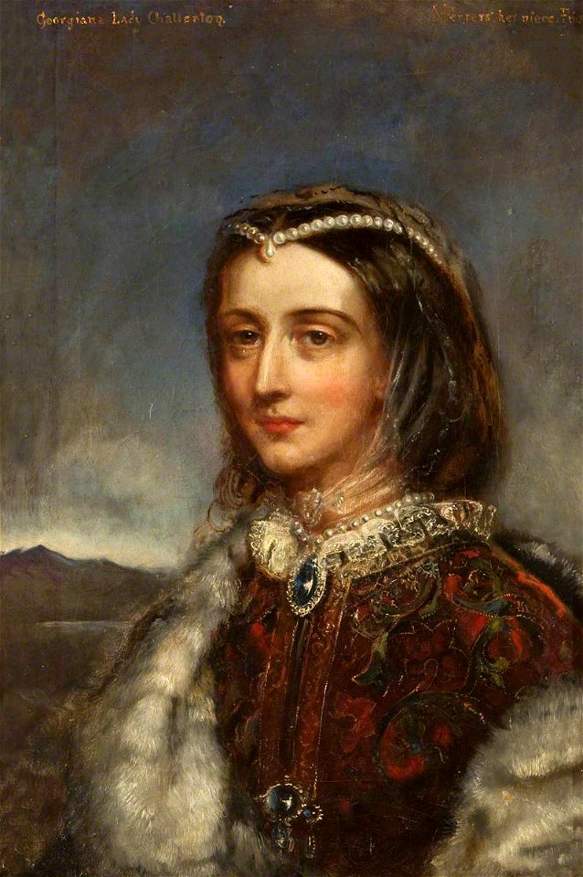 Rebecca Dulcibella Orpen (1830-1923) - Henrietta Georgiana Marcia Lascelles Iremonger (1806–1876), Lady Chatterton (Mrs Edward Heneage Dering) - 343209 - National Trust