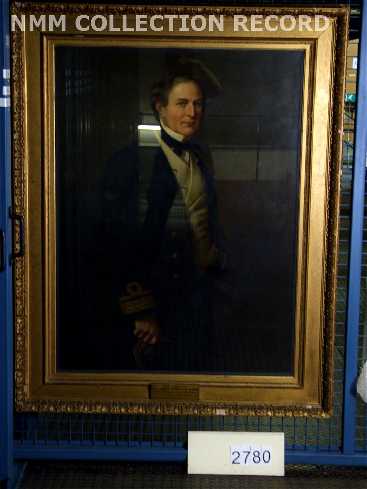 Rear-Admiral Sir James Hope (1808-1881) RMG RP6245