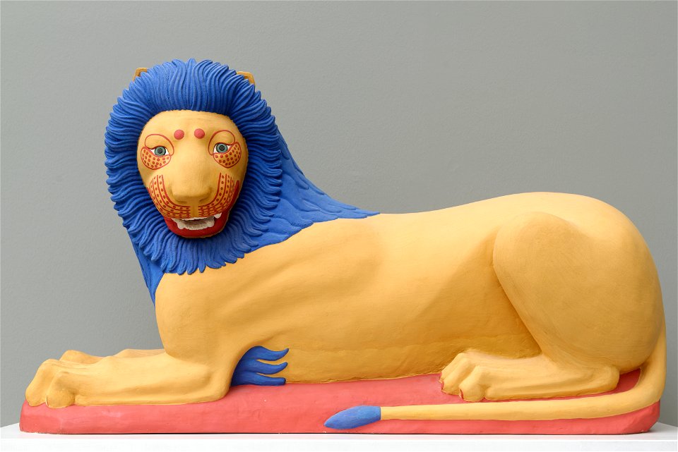 Recumbent lion Ny Carlsberg Glyptotek IN1296a