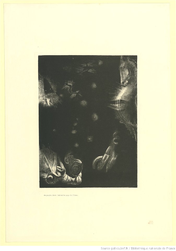 Redon - des peuples divers habitent les pays de l'Océan, btv1b69511301