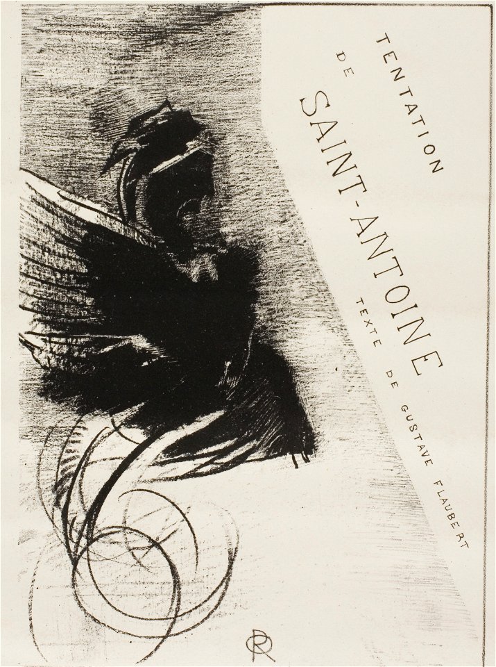 Redon - Cover from The Temptation of Saint Anthony (1st series), 1920.1630