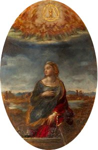 Rebecca Dulcibella Orpen (1830-1923) - Saint Catherine of Alexandria (after Raphael) - 343181.7 - National Trust