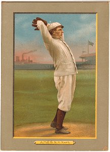 Red Ames, New York Giants, baseball card portrait LCCN2007685626