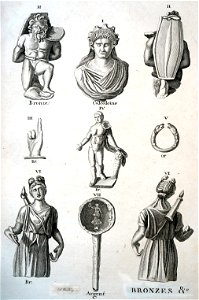 Recueil de monumens antiques planche 5 13472