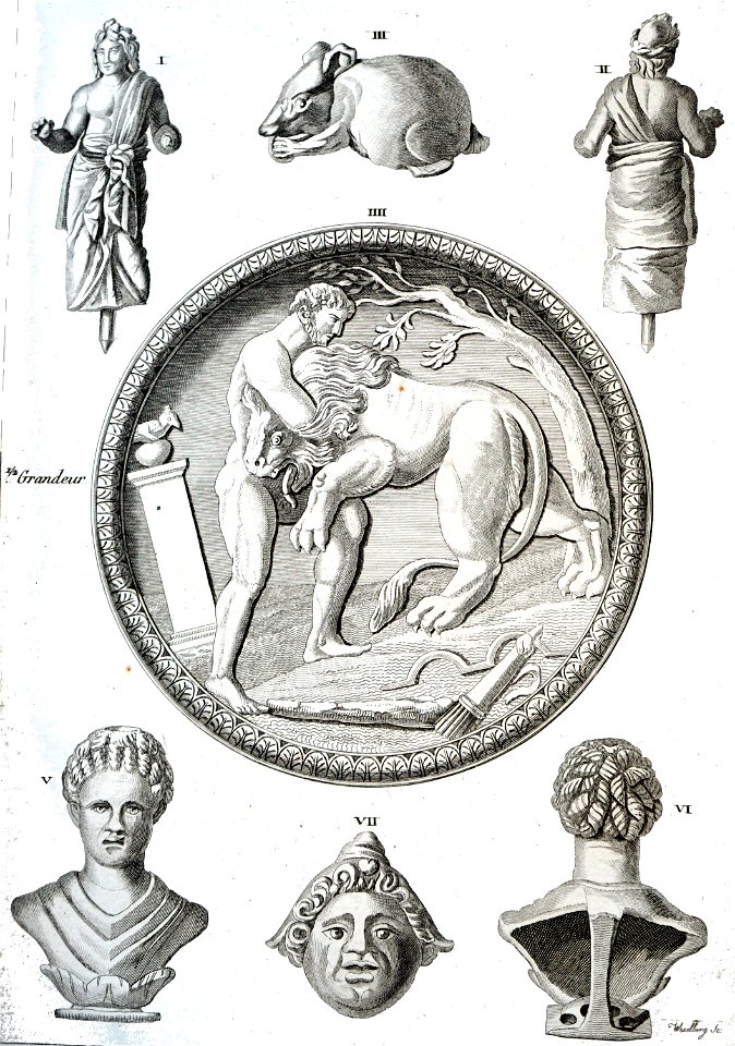 Recueil de monumens antiques planche 8 13475