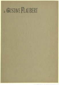 Redon - A Gustave Flaubert, btv1b6951056x