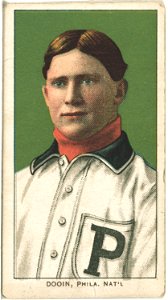 Red Dooin, Philadelphia Phillies, baseball card portrait LCCN2008676523