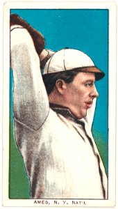 Red Ames, New York Giants, baseball card portrait LCCN2008676472