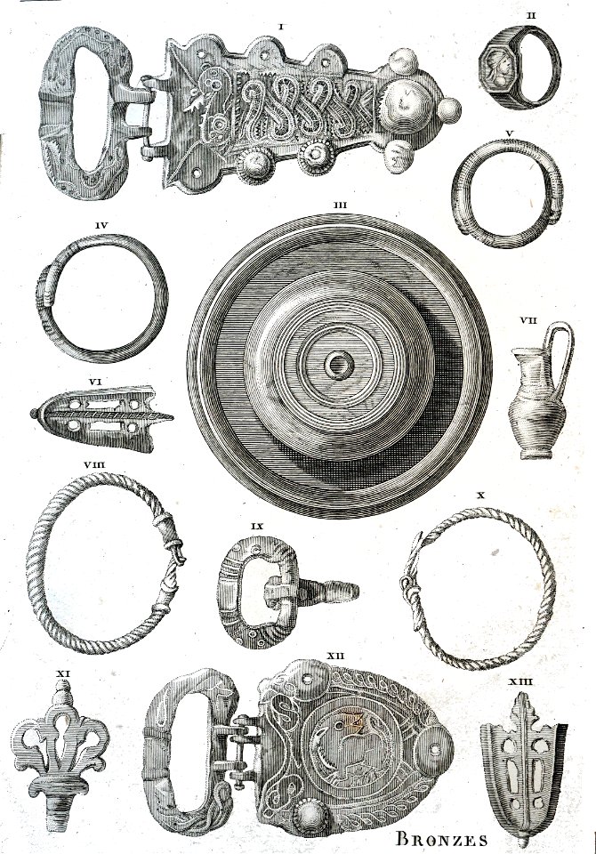 Recueil de monumens antiques planche 7 13474
