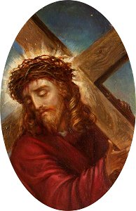 Rebecca Dulcibella Orpen (1830-1923) - Christ Carrying the Cross - 343181.6 - National Trust