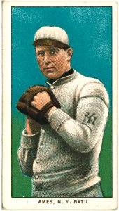 Red Ames, New York Giants, baseball card portrait LCCN2008676470