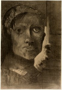 Redon - False Glory, c. 1885