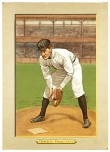 Red Dooin, Philadelphia Phillies, baseball card portrait LCCN2007685639