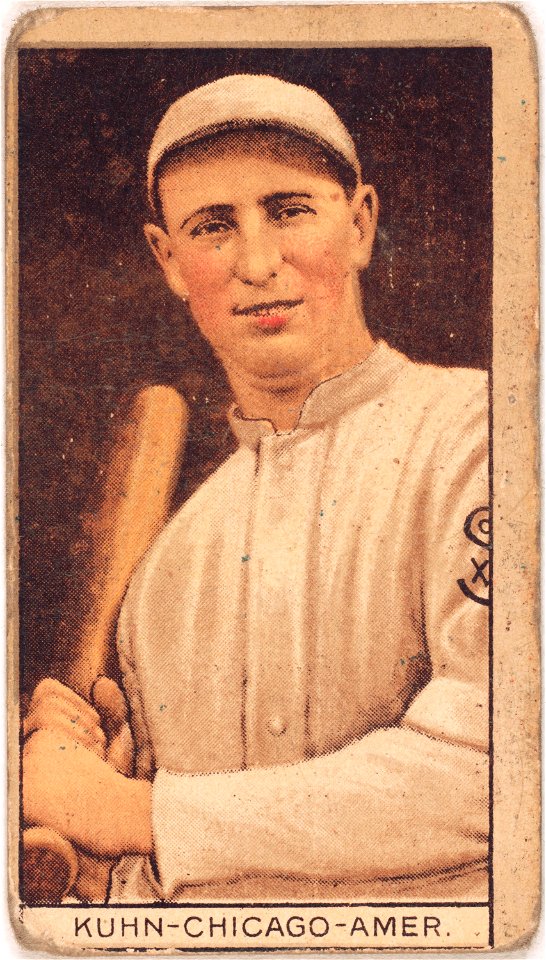 Red Kuhn, Chicago White Sox, baseball card portrait LCCN2008678032