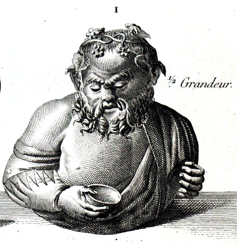 Recueil de monumens antiques planche 1 13468 (Dyonisos)