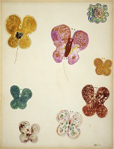 Redon - Butterflies, 1910-1914