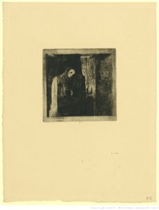 Redon - Intérieur de cathédrale (1er et unique état), btv1b6950971d