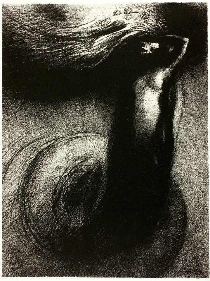 Redon - Death My Irony Surpasses All Others, 1920.1651