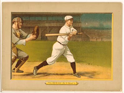 Red Murray, New York Giants, baseball card portrait LCCN2007685633