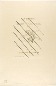 Redon - FrontispieceTitle Plate for the Tentation de St. Antoine, 1920.1739