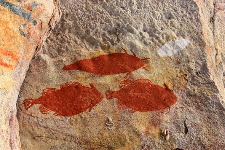 Red ochre fish - Google Art Project
