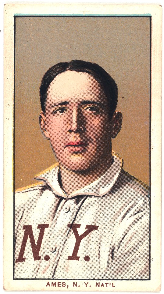 Red Ames, New York Giants, baseball card portrait LCCN2008676471