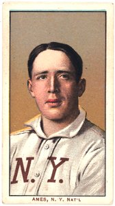 Red Ames, New York Giants, baseball card portrait LCCN2008676471