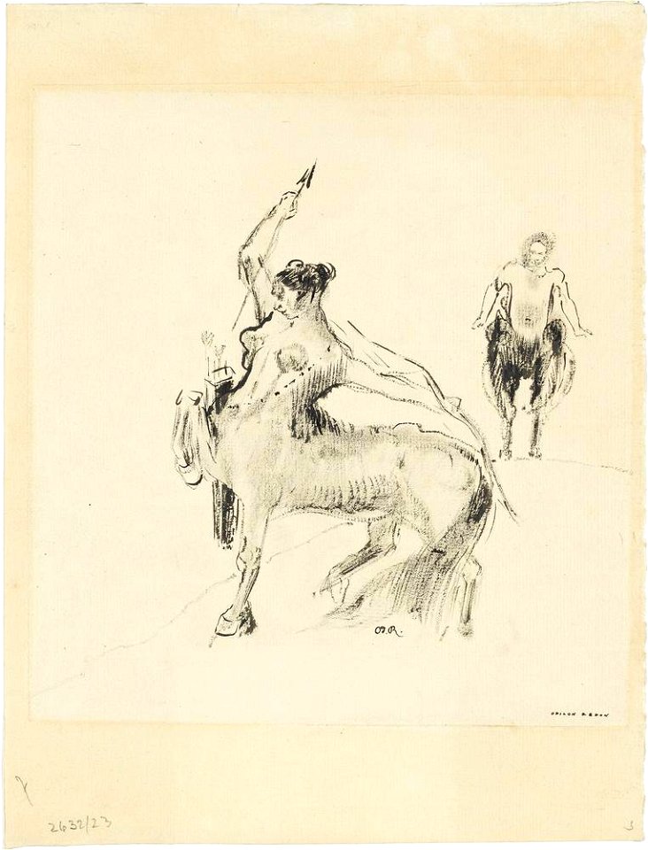 Redon - Kentaurin, um 1883