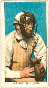 Red Kleinow, New York Highlanders, baseball card portrait LCCN2008676819