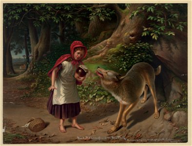 Red-Ridinghood and the wolf LCCN2003674393