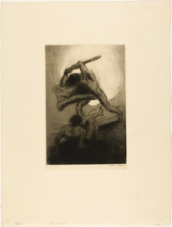 Redon - Cain and Abel, 1920.1538