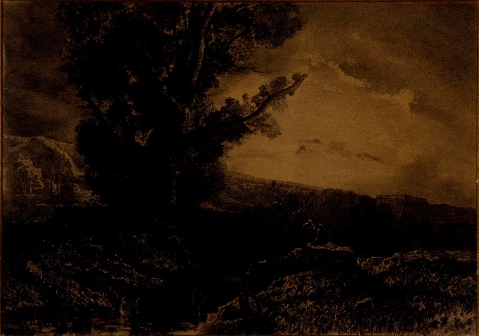 Redon - Landscape, 1868
