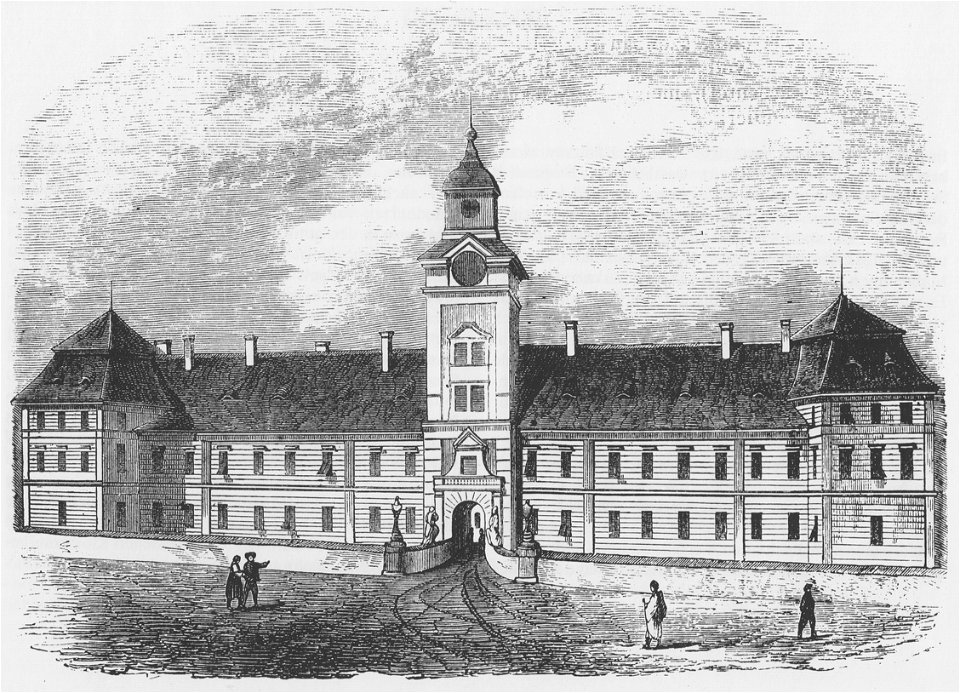 Rechnitz castle, ca. 1859