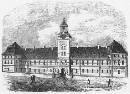 Rechnitz castle, ca. 1859