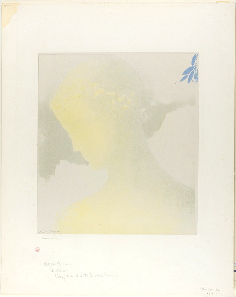 Redon - Béatrice, 1951.322