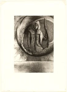Redon - And Beyond, the Astral Idol, the Apotheosis, plate 2 of 6, 1920.1680
