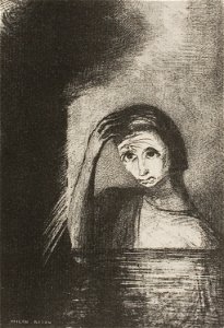 Redon - Frontispiece from Emile Verhaeren’s Les Debacles, 1920.1659