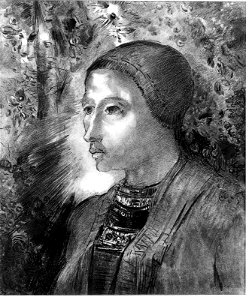 Redon - La Bretonne, 1895