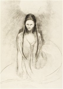 Redon - Intelligence was Mine! I Became the Great Buddha!, plate 12 of 24, 1920.1767