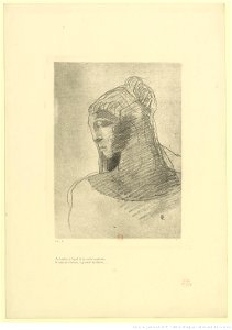 Redon - Je t'adore à l'égal de la voûte nocturne, O vase de tristesse, ô grande taciturne,..., btv1b69511835
