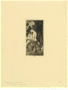 Redon - Baigneuse (ou Femme à l'oursin), btv1b69509700