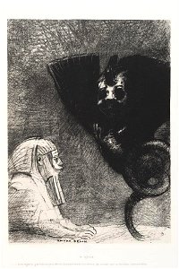Redon - A Gustave Flaubert, sheet 5, 0600855