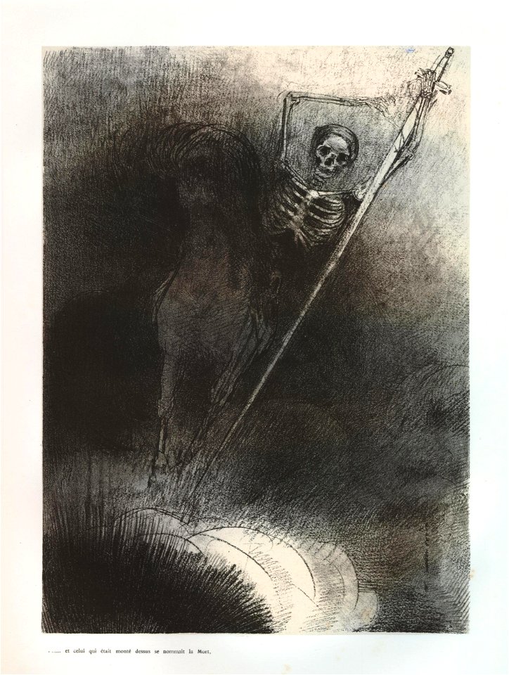 Redon - Et celui qui était monté dessus se nommait la mort, 1949,0411.3563