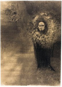 Redon - Human Plant, c. 1880