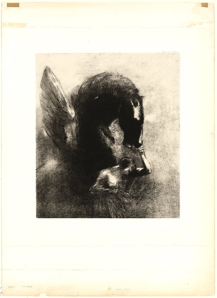 Redon - Captive Pegasus, 1920.1661