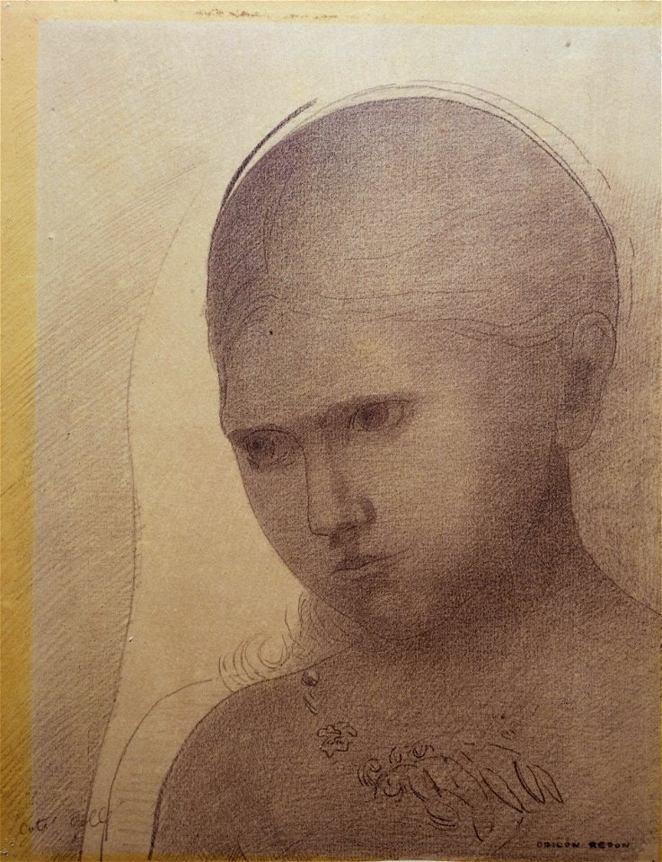 Redon - Femme de trois-quarts à gauche, PPD2020