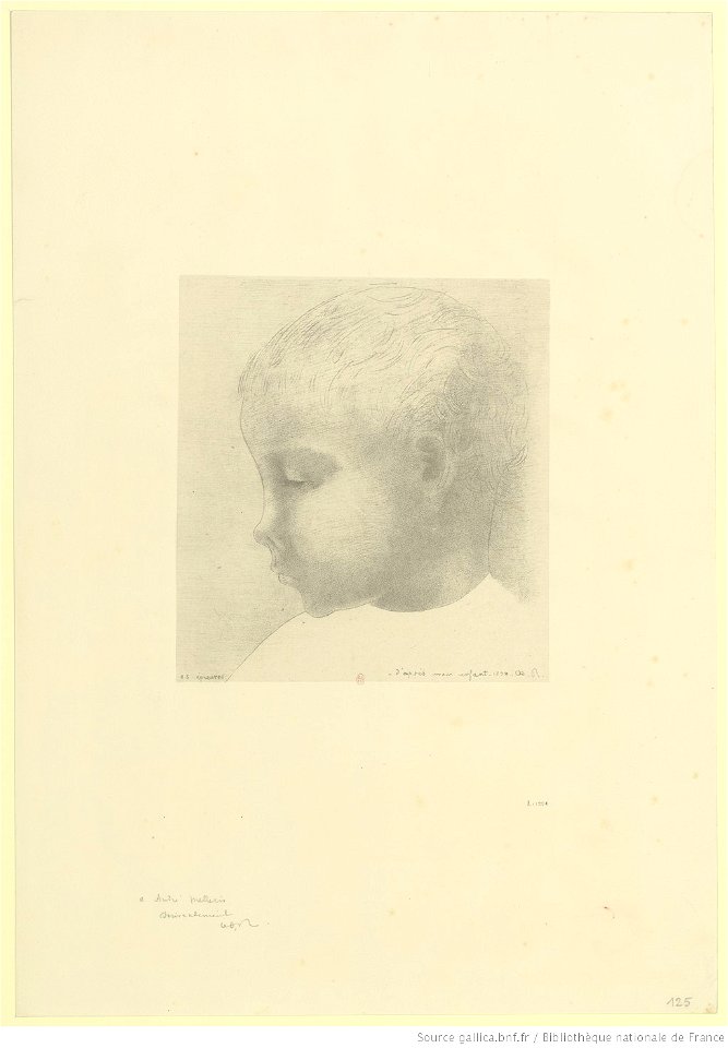 Redon - Mon enfant, btv1b69510936