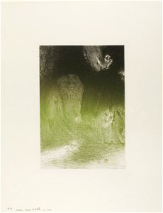 Redon - I Have Sometimes Seen in the Sky What Seemed Like Forms of Spirits, plate 21 of 24, 1920.1786