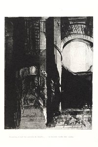 Redon - 'Et partout ce sont des colonnes de basalte ...', 0217049