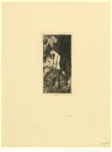 Redon - Baigneuse (ou Femme à l'oursin), btv1b6950969b